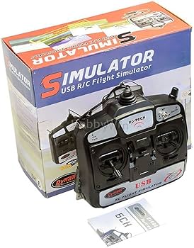 Amazon.com: Dynam 6 Channels Mode 2 USB RC Flight Simulator for