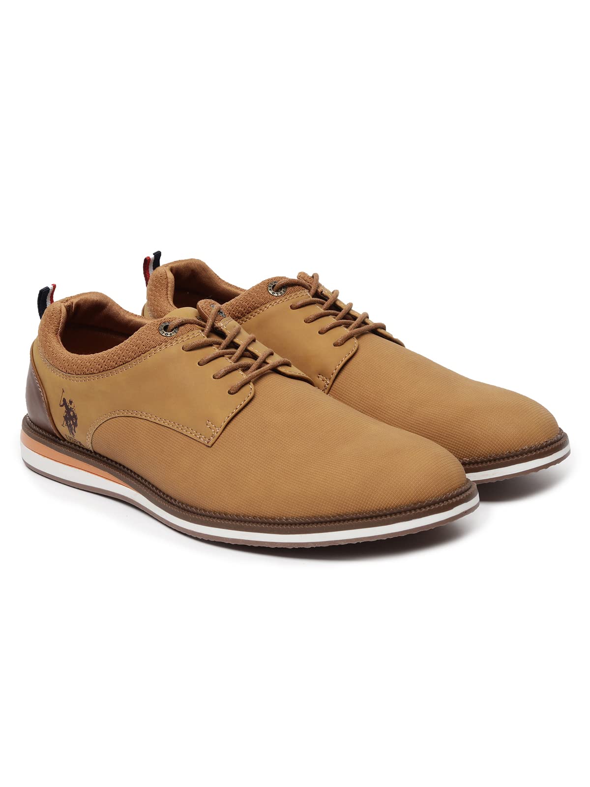 U.S. POLO ASSN. Mens Lauritz Tan Sneaker - 6 UK (2FD22567K06) (B0B8T7CQTY) Amazon Price History, Amazon Price Tracker