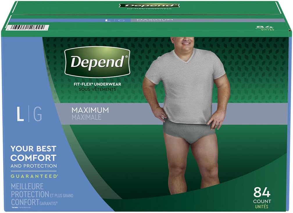 Extra Large Maximum Absorbency Depends Fit Flex Underwear Health & Household