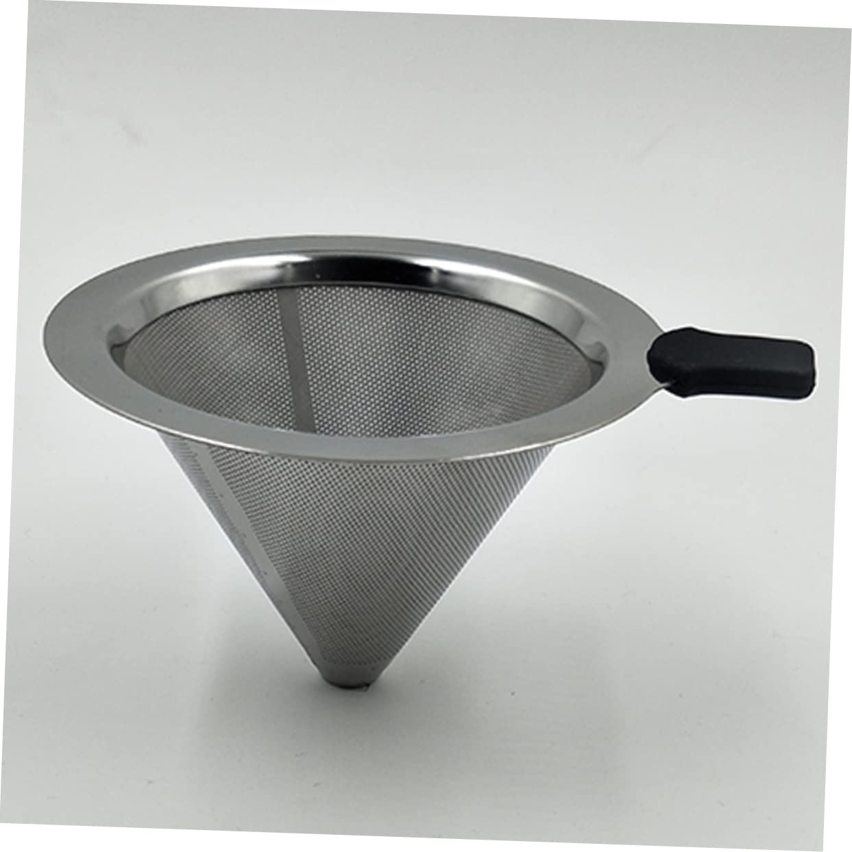 Filtros for cafeteras Colador de Café reutilizable Café de una sola taza Suministros for hacer café Café sin papel Café Embudo de doble capa Metal