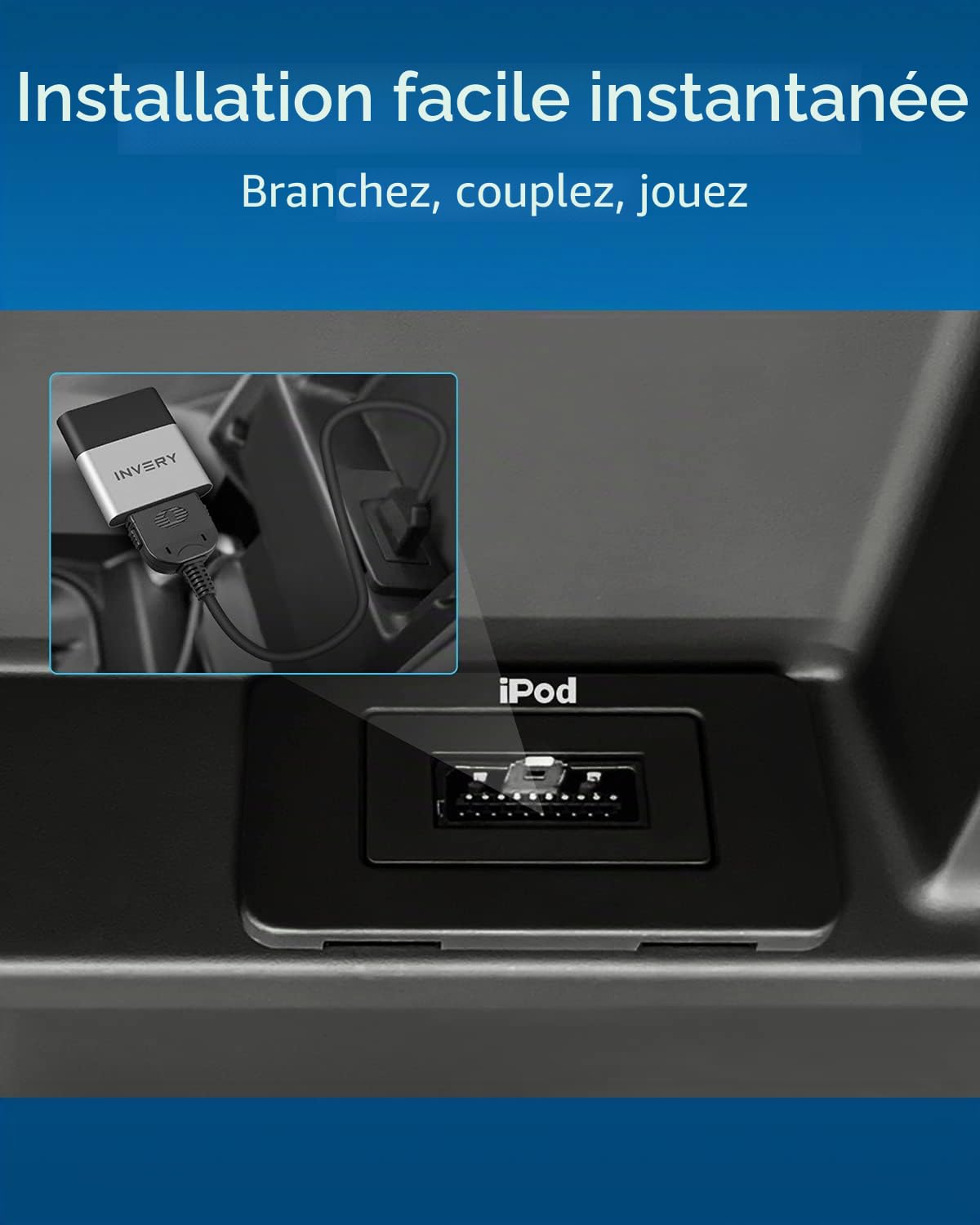 Adaptateur Bluetooth Airdual pour Land Rover, Range Rover, Interface Musicale Jaguar 30 Broches