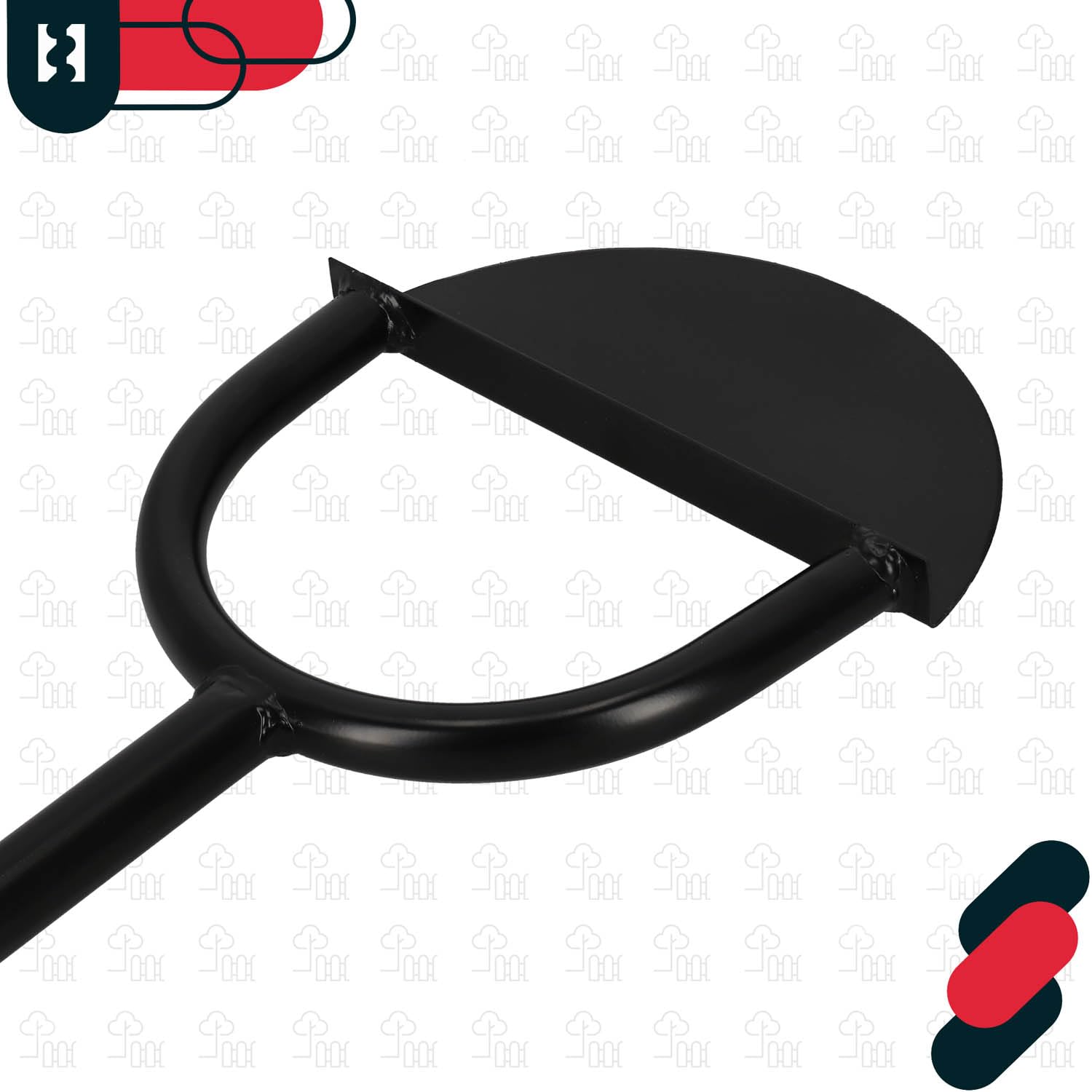 KOTARBAU® Rasenkantenstecher - Rasenkanten - 23 cm Stahlstiel 113 cm - Garten Werkzeug - Kantenschneider Rasen - Halbrund - Unkrautstecher - Verstärkt
