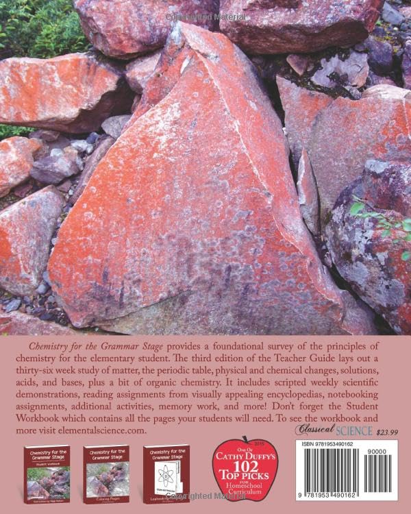 Chemistry for the Grammar Stage Teacher Guide: Third Edition by Paige Hudson - Image 2