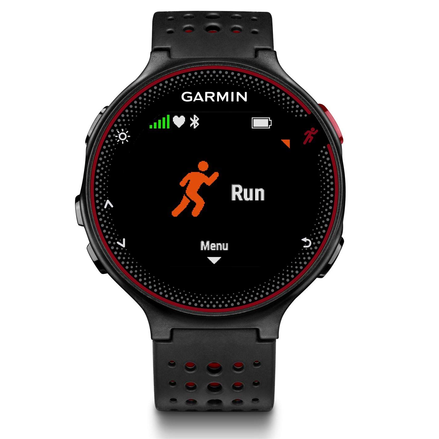 Garmin Forerunner 235 WHR Smart Watch mit Herzfrequenzmessung am Handgelenk und Smartphone Benachrichtigungen