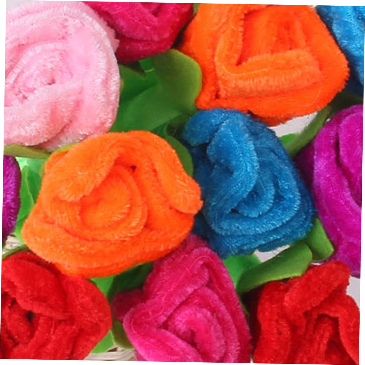 Operitacx 36stücke Kugelschreiber Mit Rosendesign Blaue Tinte Bunte Filzblumen Dekorative Stifte Für Büro Und Zuhause Geschenkidee Für Blumenliebhaber Ca Lang