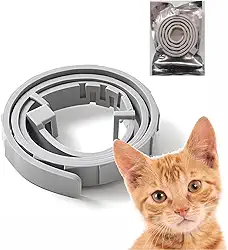 Coleira Antipulgas para Gatos - 39cm – Proteção de até 8 Meses – Natural com Óleos Essenciais - Coleira repelente - Coleira contra pulgas e carrapatos - Ajustável - Hipoalergênica