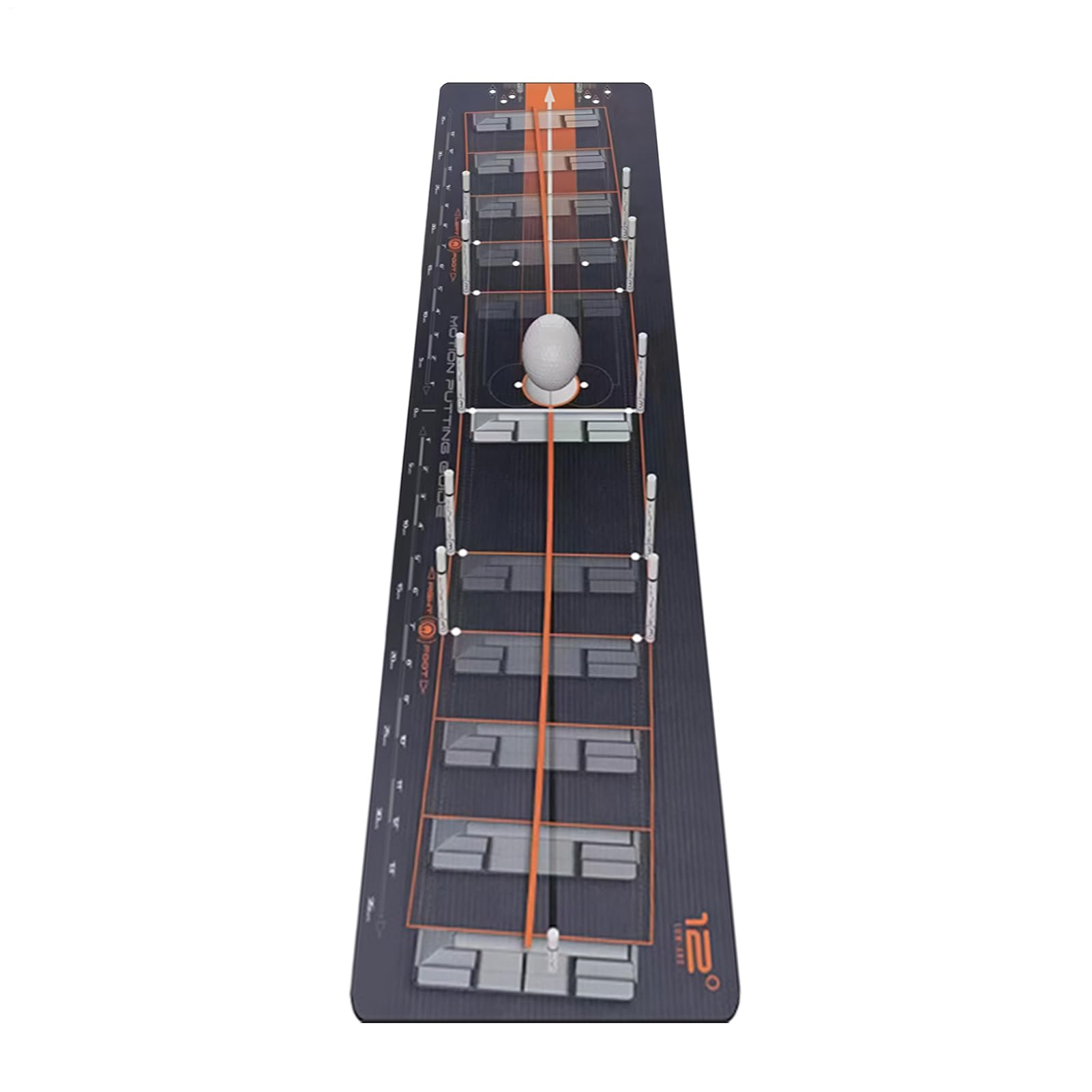 Golf Putting Mat, cubierta de práctica interior, portátil Training Aid, no resbaladizo durable, compacto diseño rollable para backyard, adultos, papá, mujer, día y más