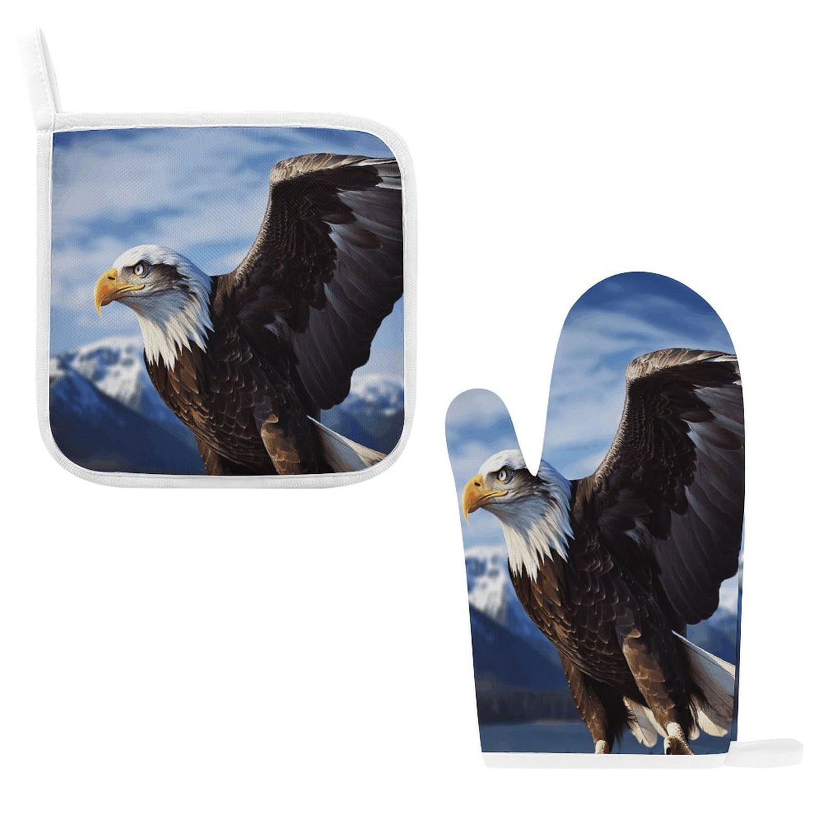 Fodpand Style Eagle1 Oven Mitts And Pot Holders Sets