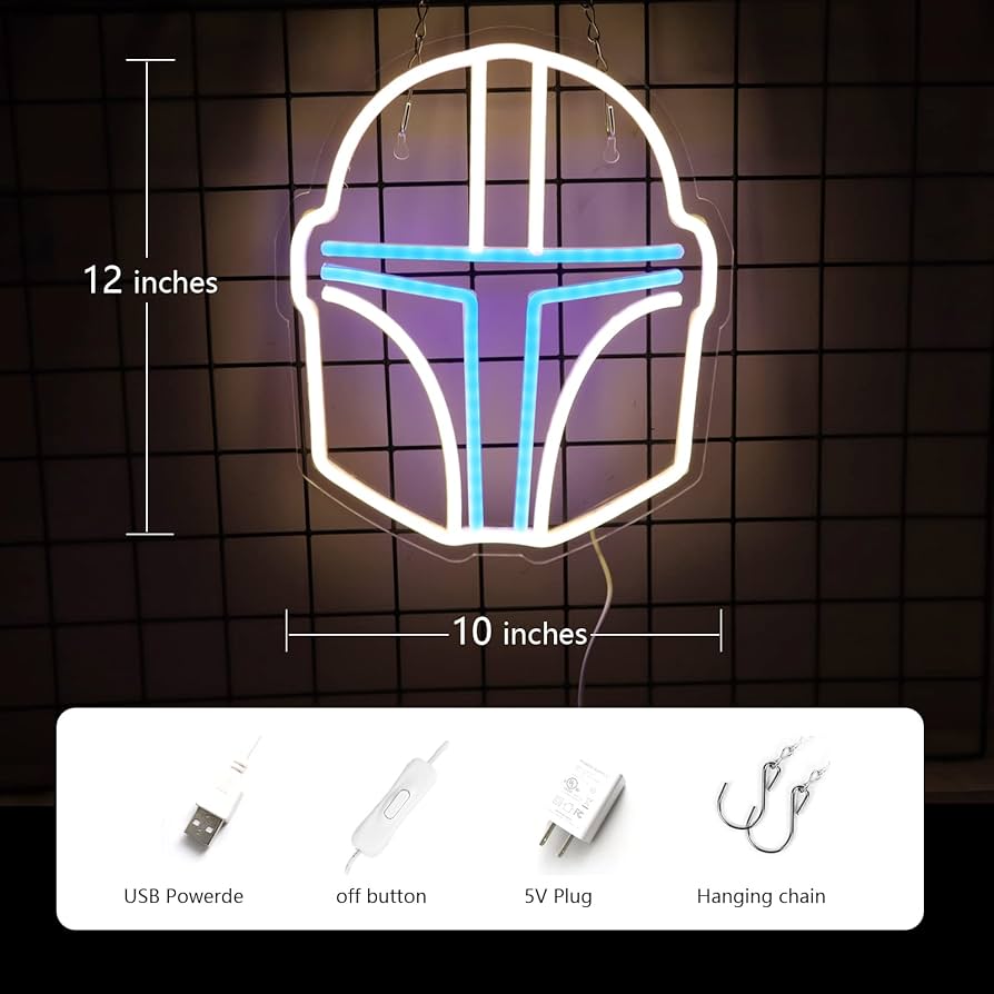 スターウォーズ　ネオンサイン　オリジナルネオン作成可能 スターウォーズネオンサインオリジナルネオン作成可能