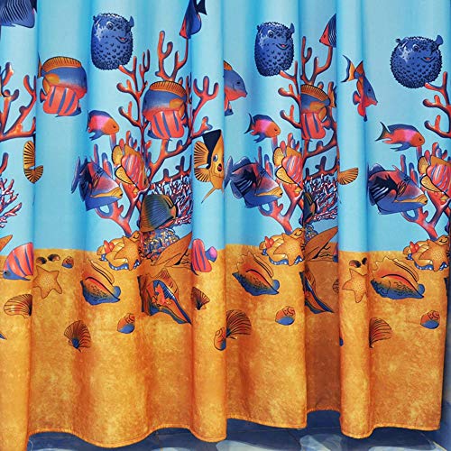 Rideau de separation de salle de bains impermeable en polyester