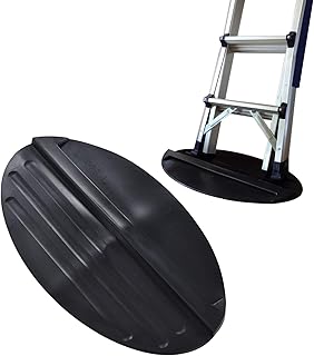 Extension Ladder Stop Mat Ladder Stop Mat Black Rubber Safe Lightweight Extension Ladder Stabilizer for Indoor Outdoor Safety Floor Protection