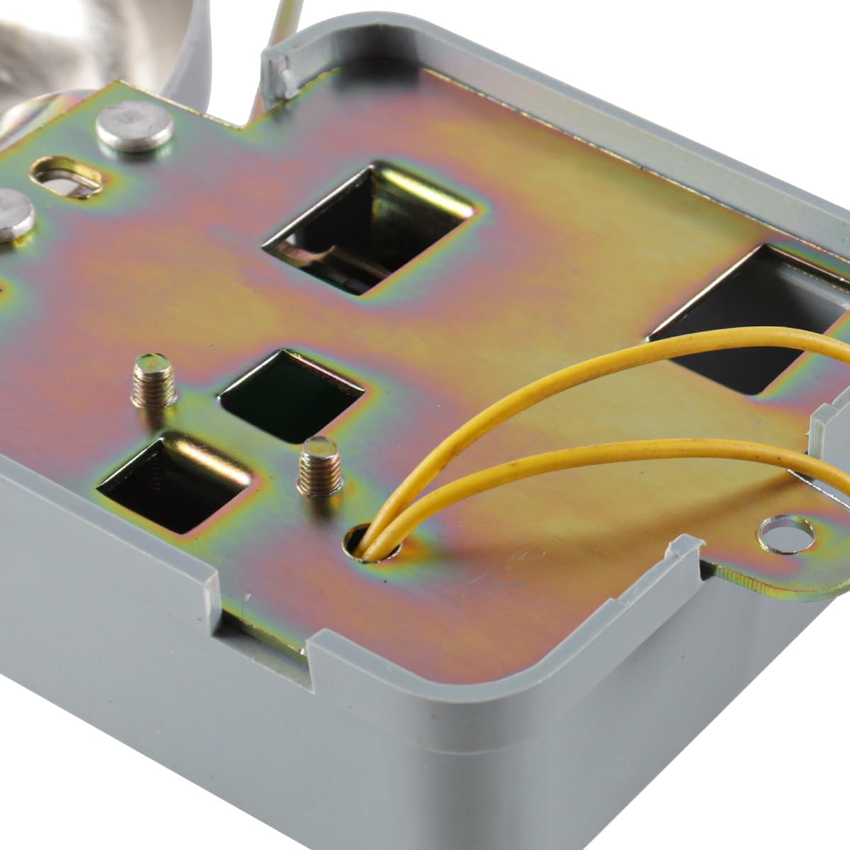 Timbre escolar eléctrico antichispas de acero inoxidable, 150 mm de alcance externo, 220 V CA