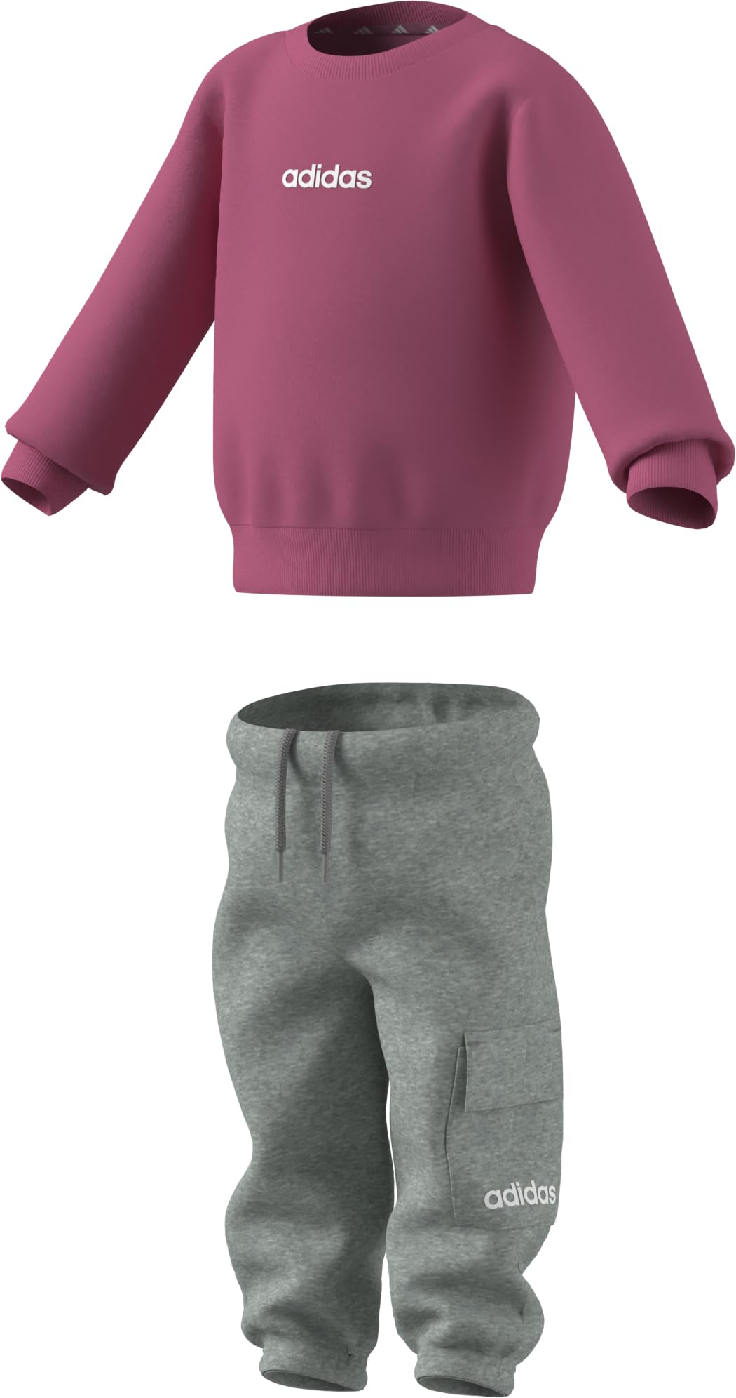 adidas Essentials Linear Logo Jogger Pantalón deportivo para jóvenes y bebés Unisex bebé (Pack de 1)