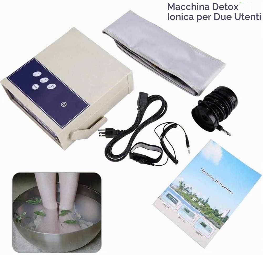 Macchina per pediluvio disintossicante ionico, Macchina Professionale per la disintossicazione del Piede Cell Cleanse, Detox ionico Macchina Uomo Donna Strumenti