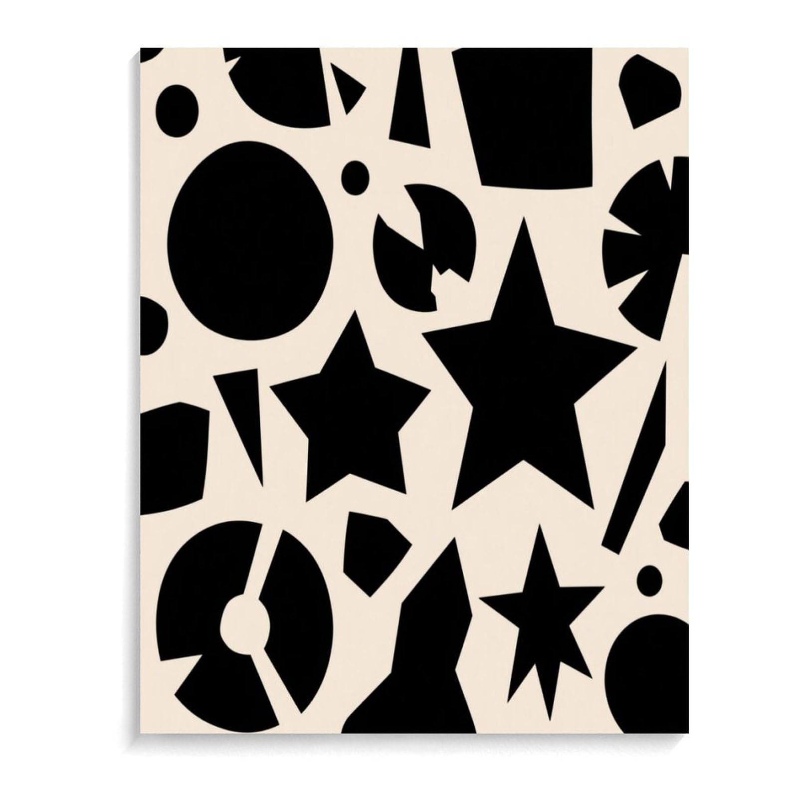 KOAYUBFC Geometrie Malen nach Zahlen Kit für Erwachsene Anfänger Erwachsene Malen nach Zahlen Kits auf Leinwand DIY Acryl Ölfarben Malerei mit Pinseln für Geschenk Home Wall Decor