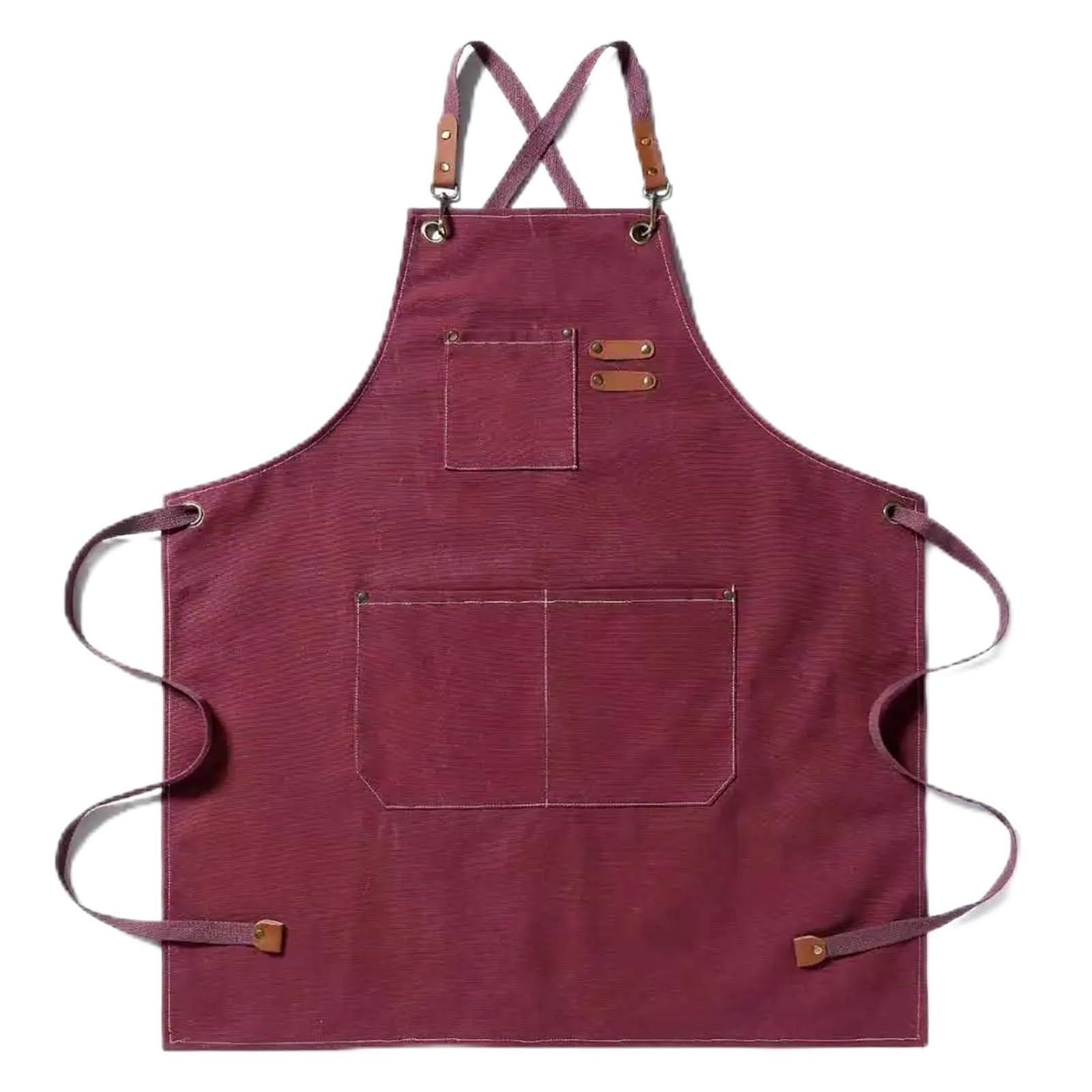 Lot de 2 tabliers en toile for la maison, cuisine, le jardinage, travail, for femme, for, restaurant pour Hommes et Femmes