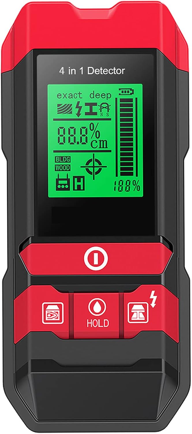 Stud Finder Wall Scanner 4 in 1 Stud Detector Electronic Center Finding