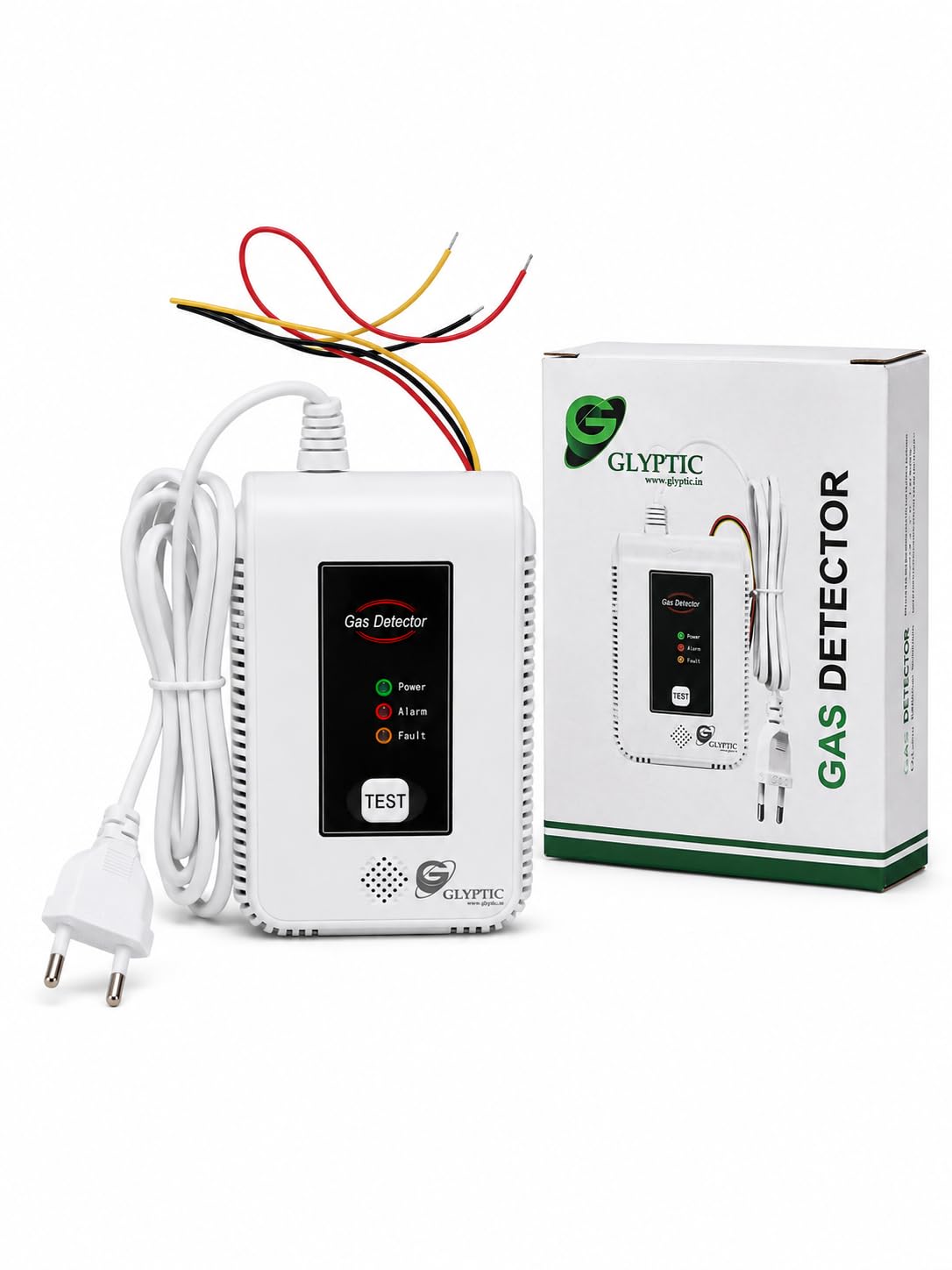 LPG Gas Leak Detector | Natural Gas & Methane Gas Detector with High Sensitivity Sensor | Built-in Audible Alarm | Plug & Play | Home, Kitchen & Commercial Safety Device-image-32