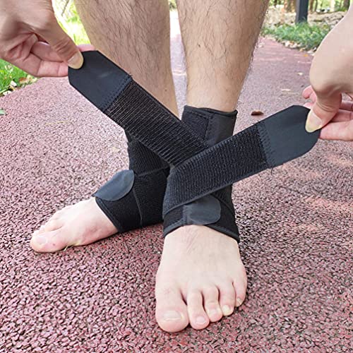 DOITOOL 2Pcs Envoltório Tornozelo Apoio Tornozelo Apoio Tornozelo Cintas Ajustáveis Suspensórios Res