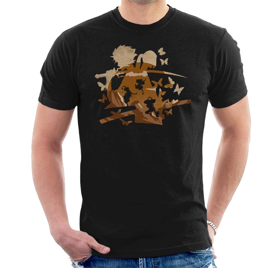 Cloud City 7 Men's Black Funky Samurais Samurai Champloo T-Shirt