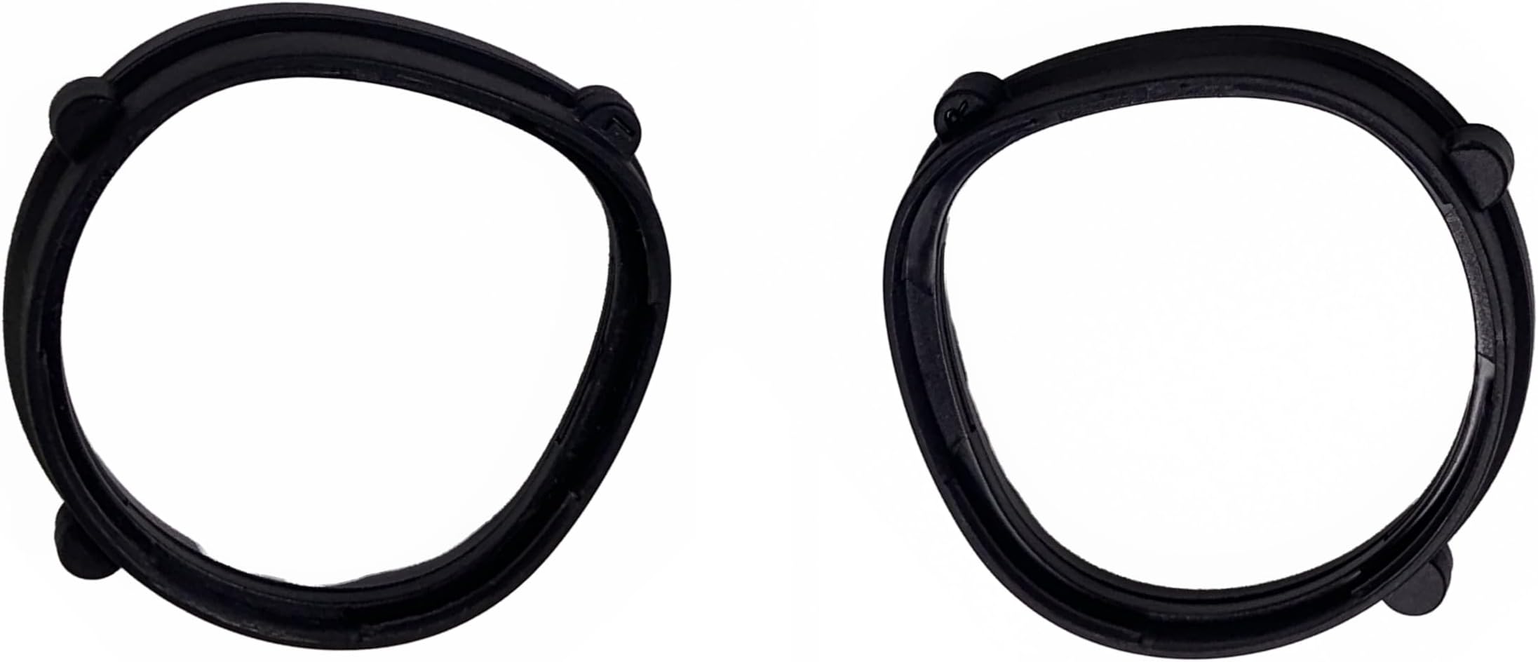 IOOIOO, Lens Frame for Meta Quest 2 (Oculus VR Headset), Lightweight Plastic, Removable Magnetic Lens, 2 Pieces Without Lenses