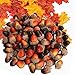 100 Stück Eichel-Dekorationen Mini Eicheln Deko Künstliche Ahorn Blätter Herbstlaub Halloween Herbstdeko Weihnachten Eicheln Deko Herbstdekorationen für Herbstdeko Halloween Thanksgiving Kerzenleuchter,deko günstig Kaufen-100 Stück Eichel-Dekorationen Mini Eicheln Deko Künstliche Ahorn Blätter Herbstlaub Halloween Herbstdeko Weihnachten Eicheln Deko Herbstdekorationen für Herbstdeko Halloween Thanksgiving