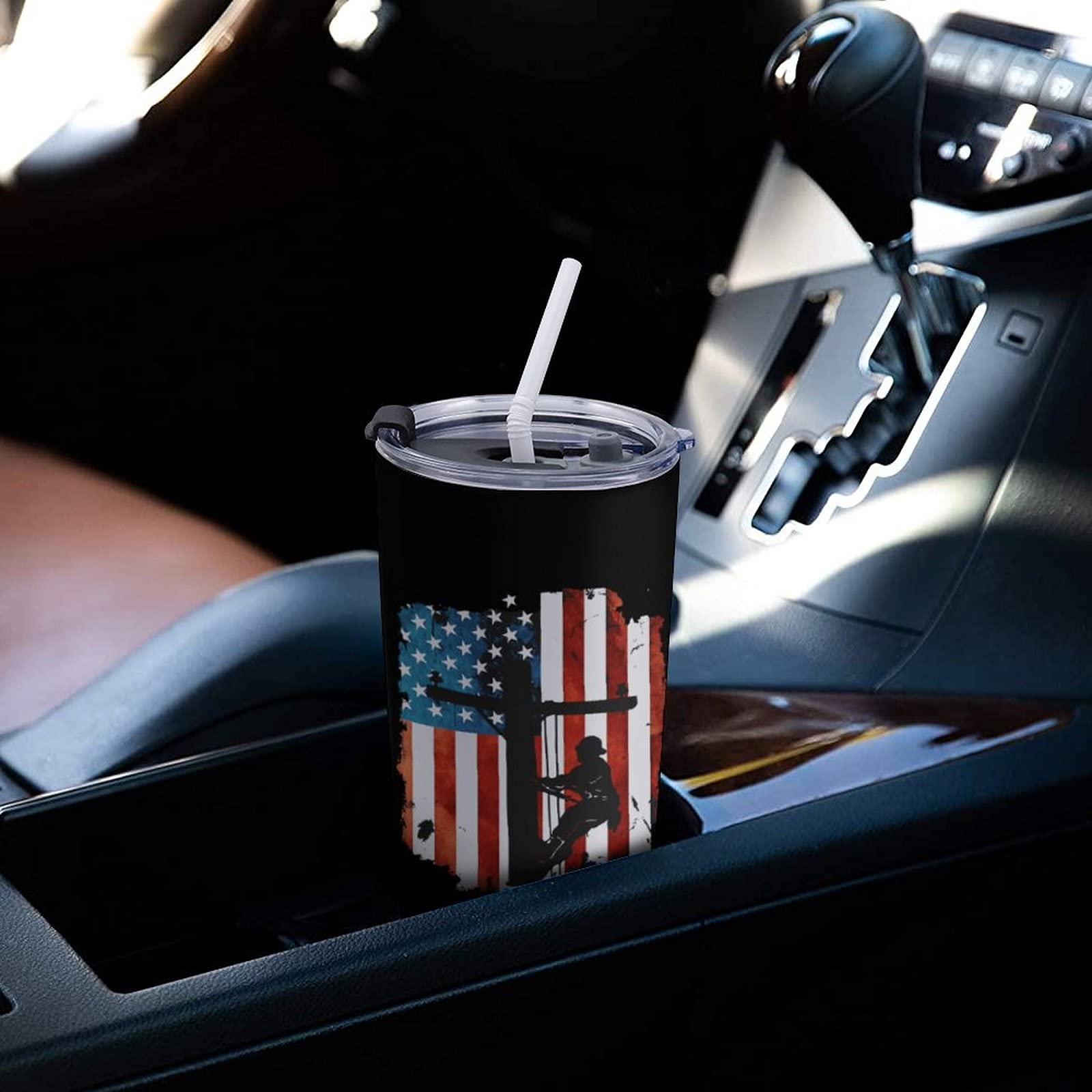 MARKUSA Gobelet Isotherme En Acier Inoxydable Avec Couvercle