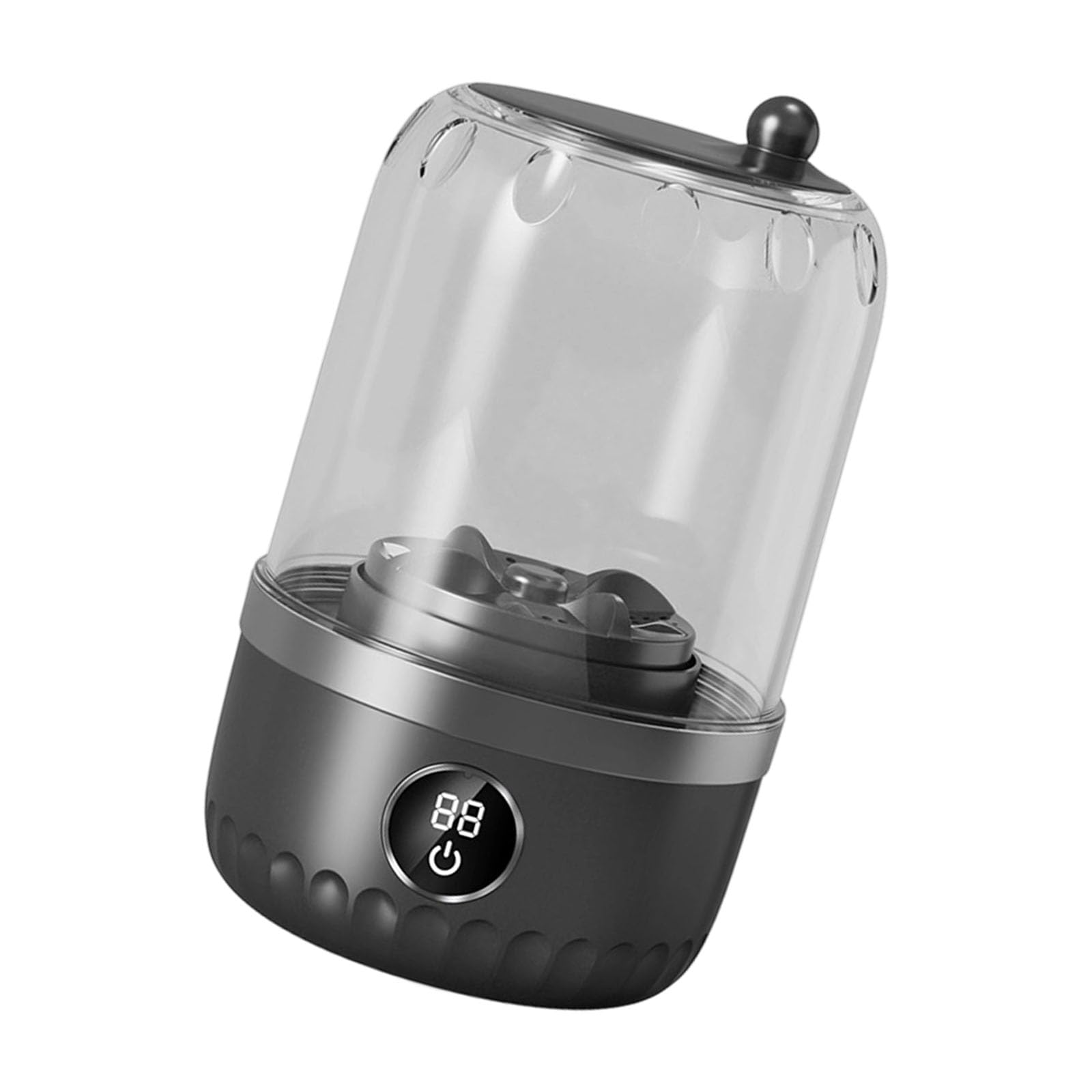Kalttoy Black Portable Small Washing Cup Rechargeable Socks Cleaner Clothes Washer For Underwear Socks Washing Machine Enduring Portable Cup For