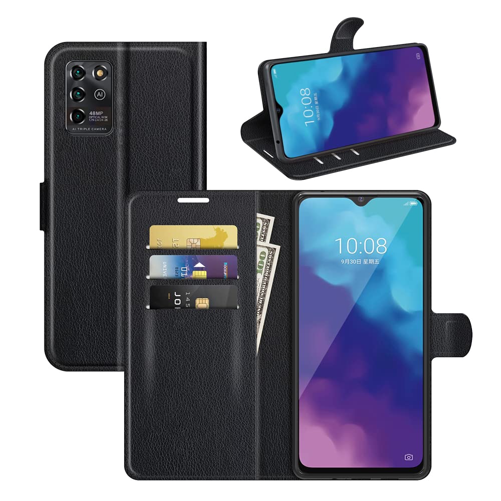 Cover per ZTE Blade V30 Vita, Custodia a Libro in Pelle Flip Case