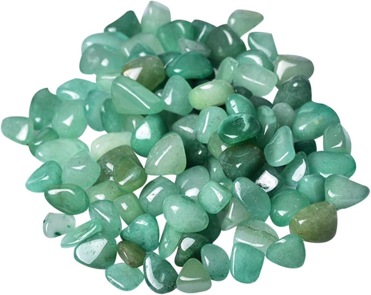 Natural Jadeite Aquarium Stones 7-9mm 2lb Fish Tank Gravel Decorative Rocks for Aquarium and Terrarium Landscaping Supplies