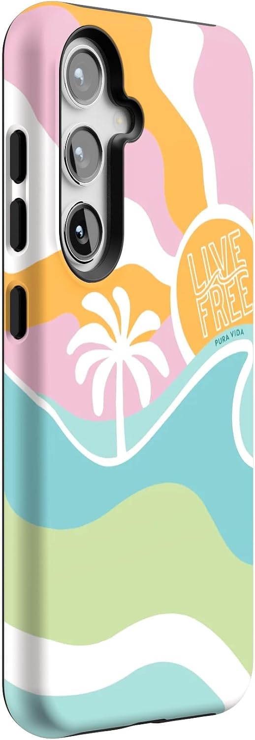 Casely Galaxy S24 Case | Pura Vida | Tropical Dreams | Essential Slim Dual-Layer Protective Design
