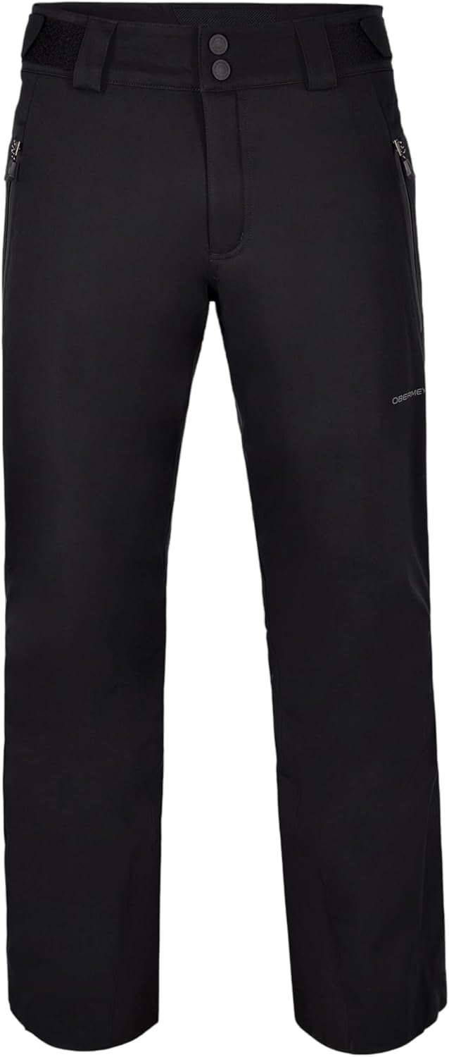 Obermeyer Mens Alpin Ski Pants, 30K mm Waterproof Breathable with Primaloft Black ECO Insulation