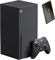 Vista 1 de Consola de videojuegos SSD de Microsoft Xbox Series X de 1 TB + 1 controlador inalámbrico Xbox CPU Zen 2 de 8 núcleos, RDNA 2 GPU, memoria GDDR6