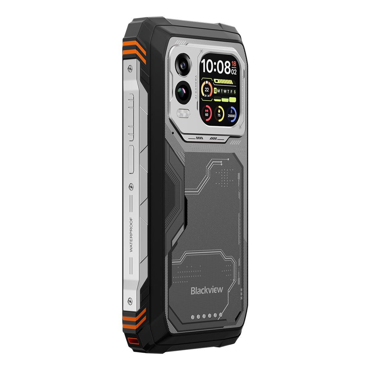 Blackview XPLORE 1 Pro | 6,78" 120Hz | 36GB RAM + 256GB (2TB) | Naranja | Smartphone Rugged 5G | Android 15 | 64MP + 50MP + FLIR Termocamera | 20000mAh 55W | IP68 IP69K | NFC | Garantía de 2 años