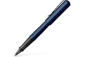 Hexo 140545 Self-Cleaning Nib and Easy-Flow Rollerball Pen Featuring Smooth Writing, Ergonomic...