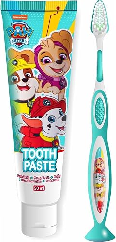 Paw Patrol Toothbrush and Toothpaste Set