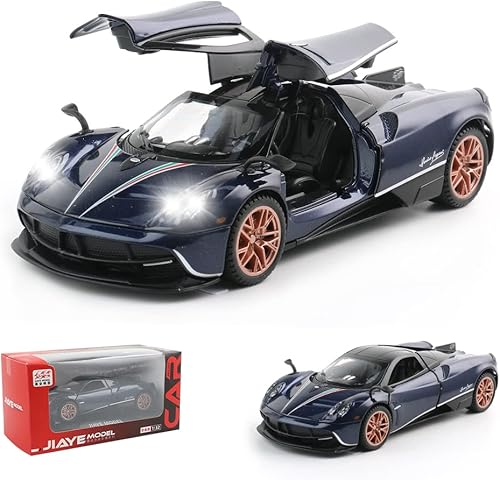 Miniatura 87 de Coche de juguete fundido a presión McLaren Senna modelo de automóvil deportivo, aleación de zinc, vehículos de extracción hacia atrás, mini