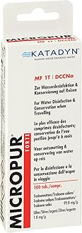 Katadyn Micropur Forte MF 1T Tablets for disinfecting and storing portable water