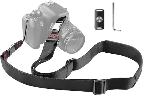 FIEIL Adjustable Shoulder Strap, Nylon Camera Strap, Comfortable Neck Strap for iPad,