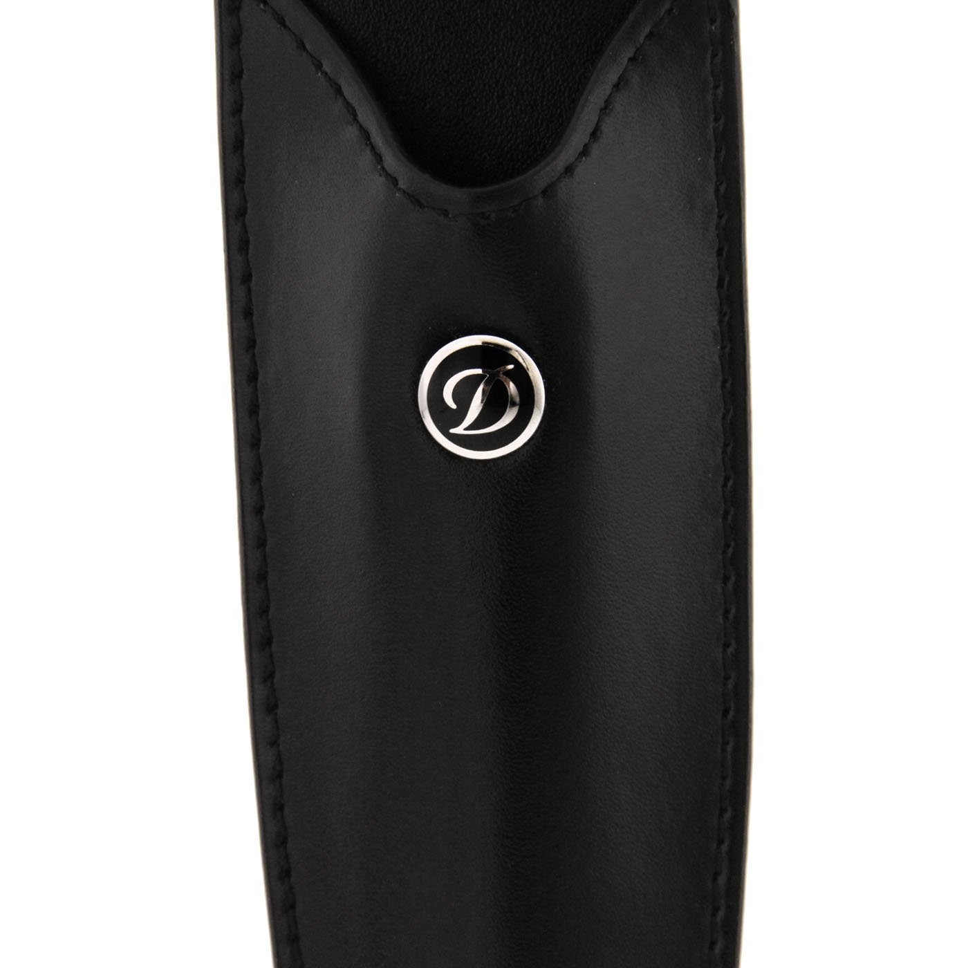S.T Dupont D-180016 Line D - Portapenne in pelle, colore: Nero