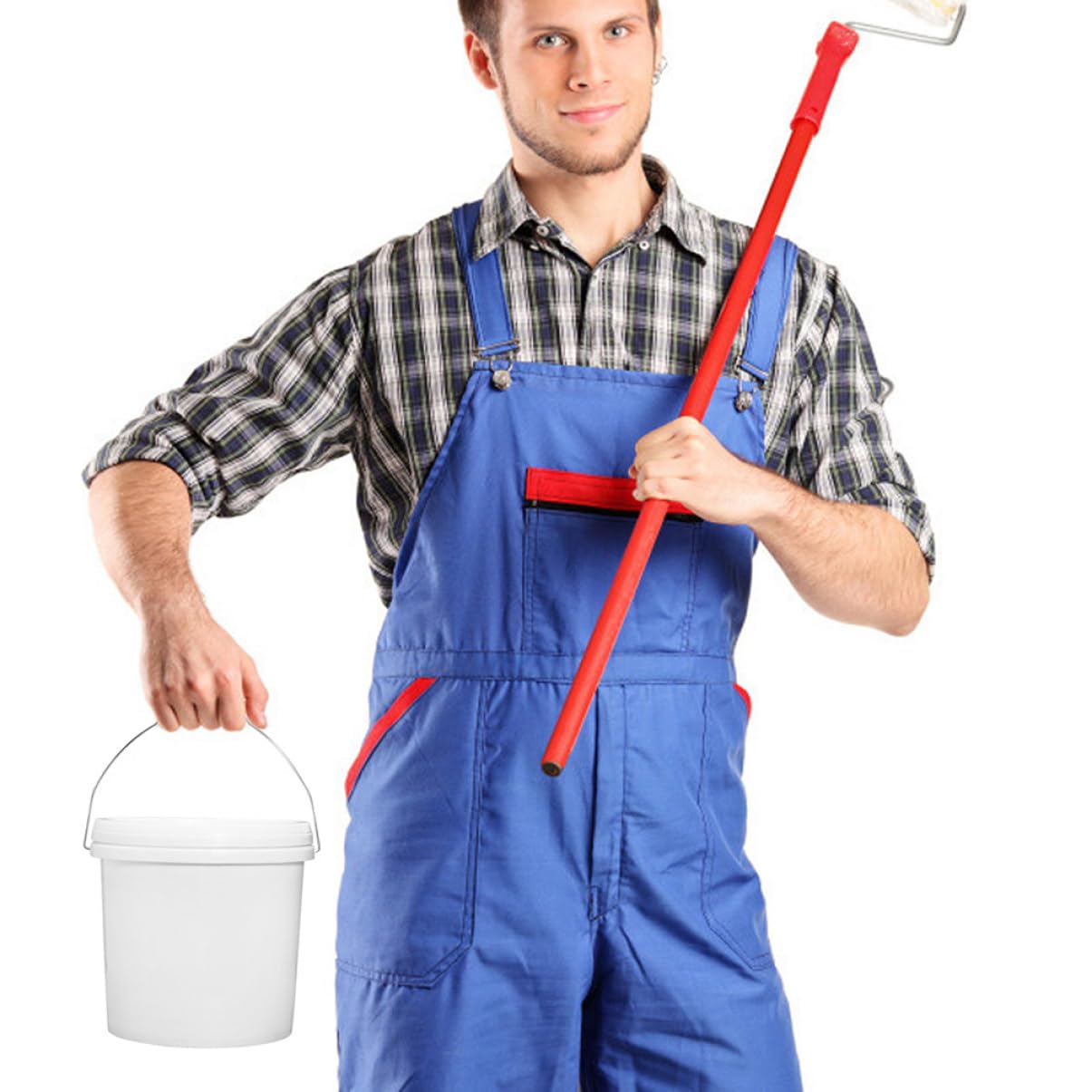 Ciieeo Secchio Di Plastica Da 5l Con Coperchio Ermetico, Contenitore Multiuso Ispessito Per Stoccaggio e Trasporto Sicuro Di Liquidi, Per Casa e Campeggio