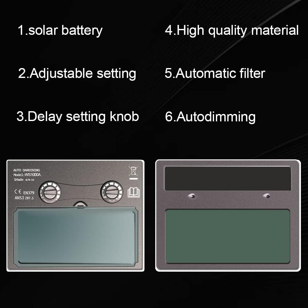 TIANLYLIN Auto Darkening Hood Features