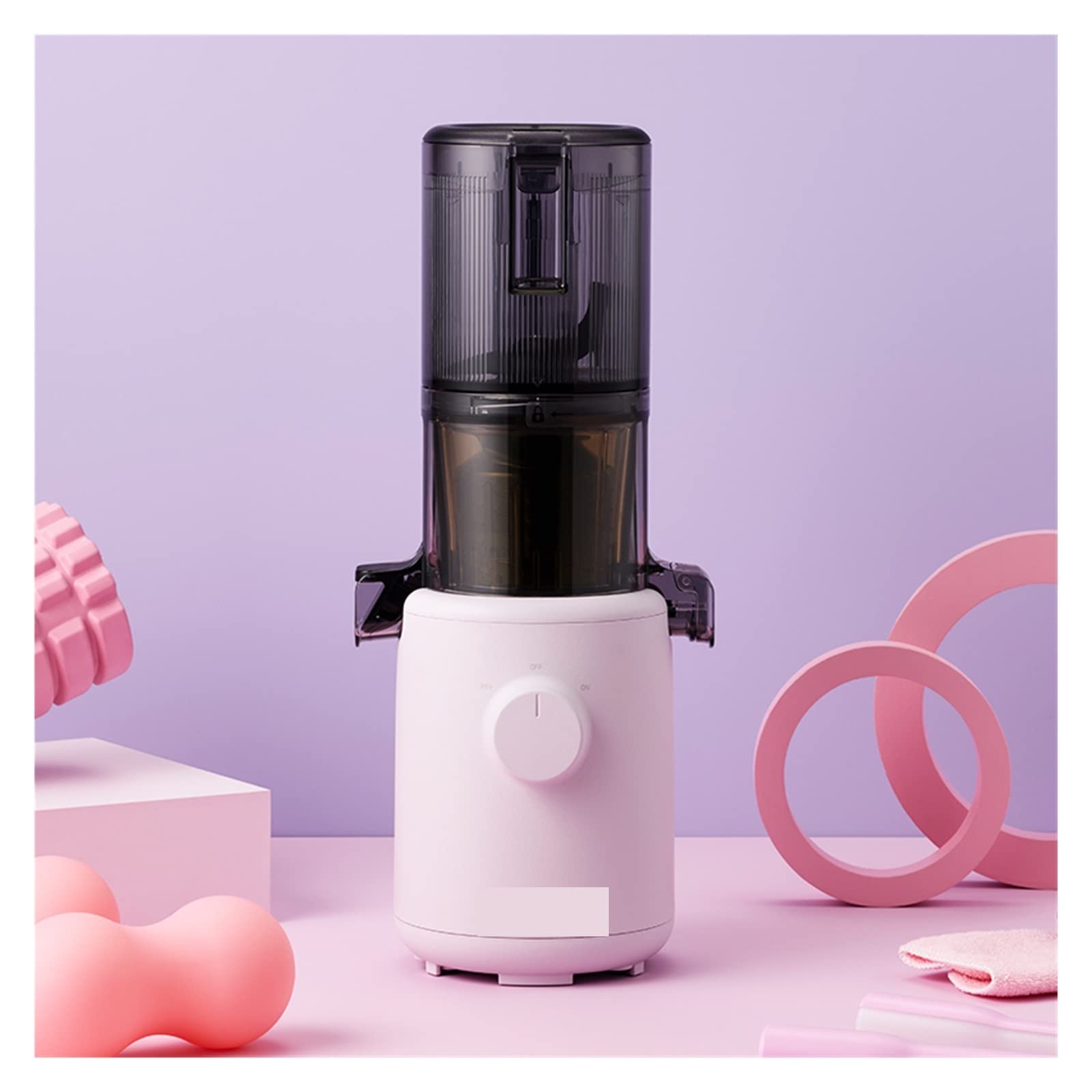 MIIKHI Juice Machine Small Mini Juicer Net Juice Dregs Separation Portable Blender Juicer Extractor (Color : Wit, Size : E) (A E)