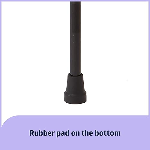 Miniatura 5 de Medline El bastón plegable con mango en T para personas mayores y adultos es portátil y ligero para equilibrio, lesiones de rodilla, movilidad y