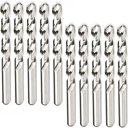 Brocas aço rápido para metal 9/64 polegadas hss 10 peças mtx