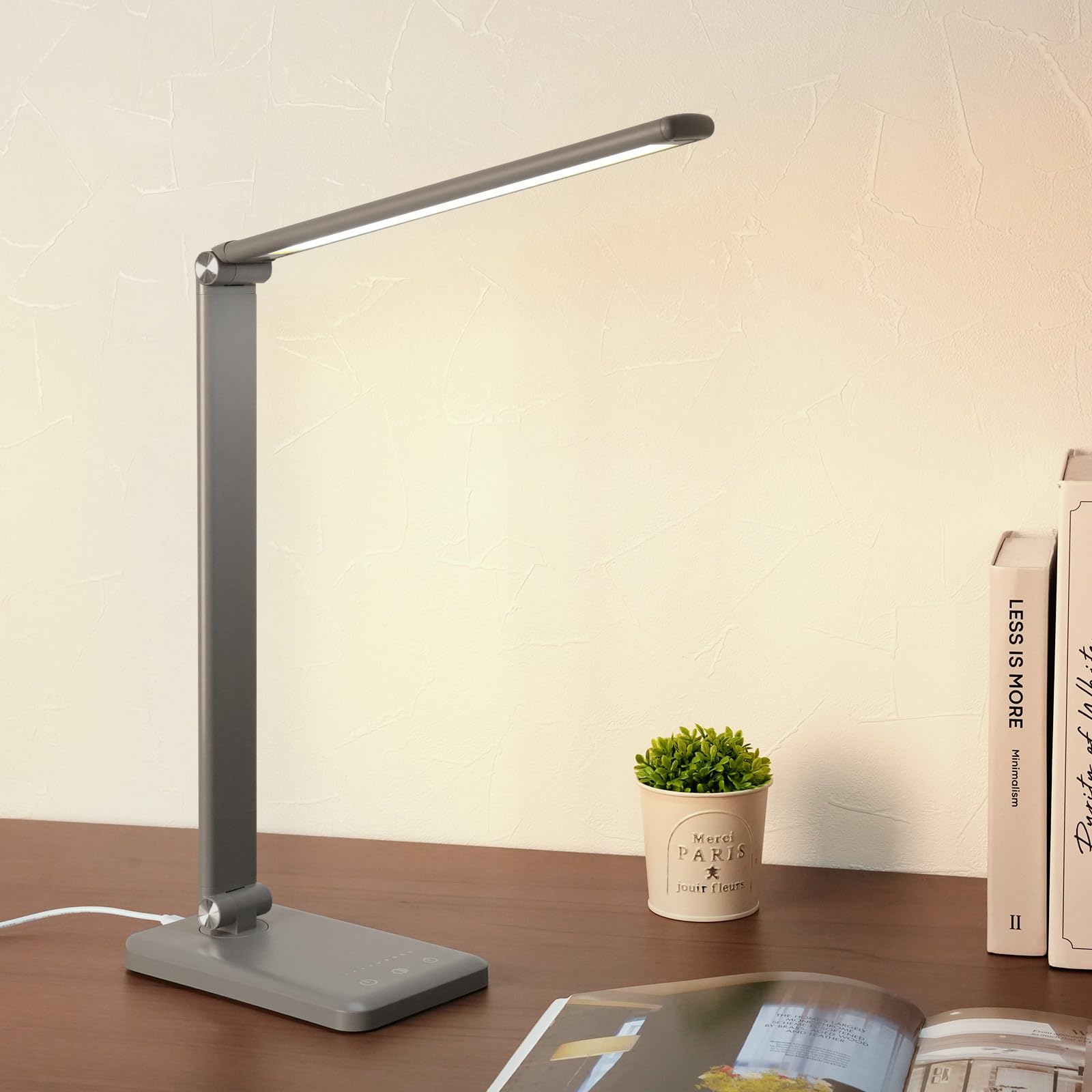 Amazon.co.jp: atRise [アットライズ] デスクライト led 折りたたみ