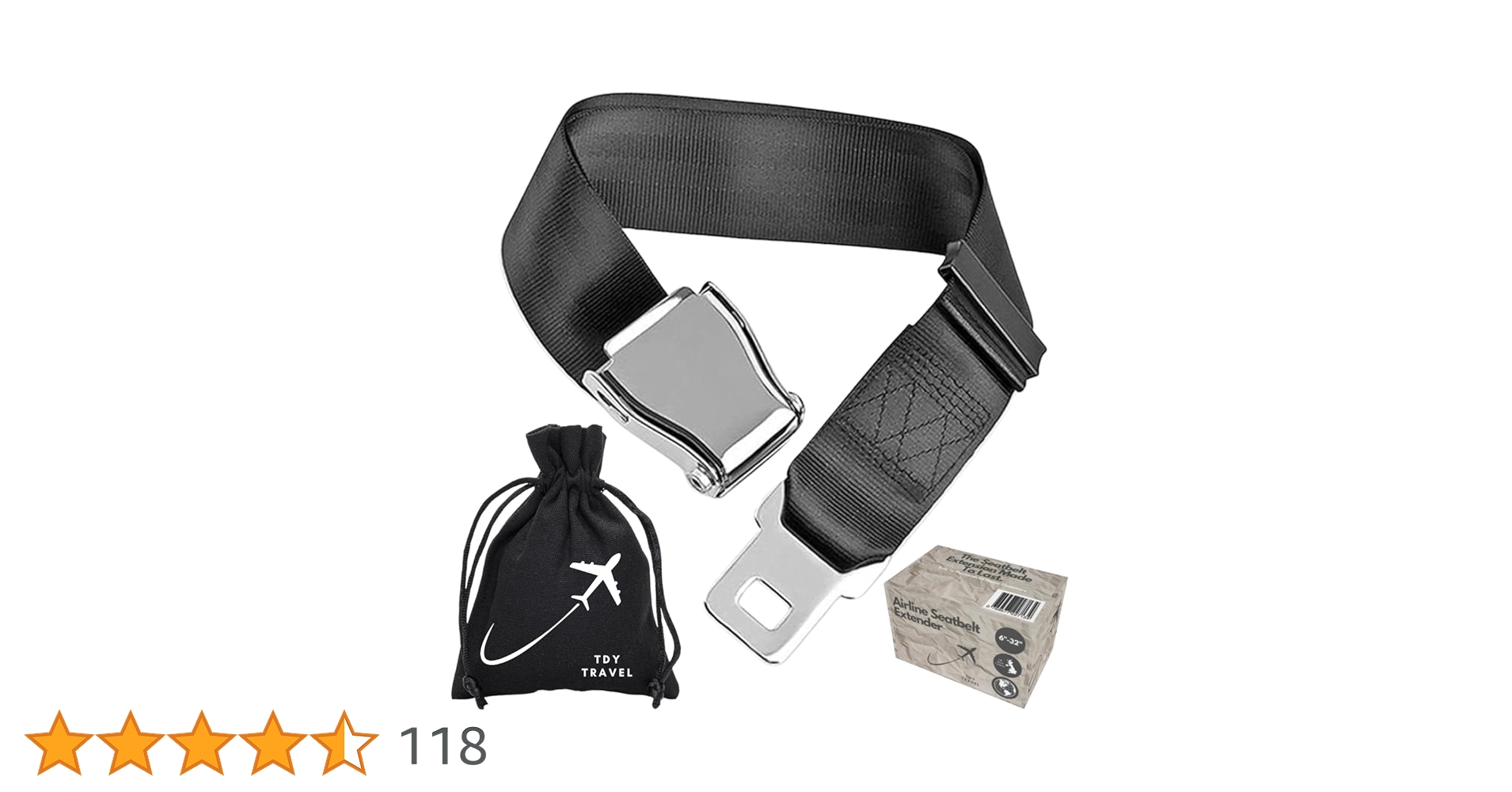 Airplane Seat Belt Extender, Universal Compatible Jamaica