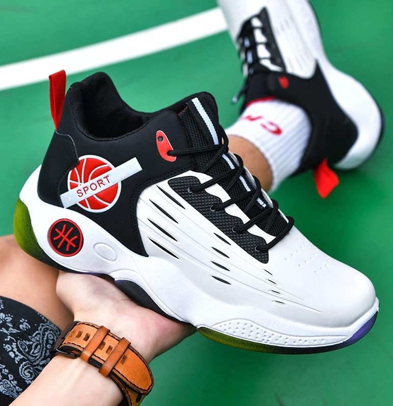 Zapatillas de Baloncesto Altas Hombre Joven Protección Tobillo | Zapatillas de Baloncesto Altas Hombre Joven Soporte TPU Amortiguación Sport
