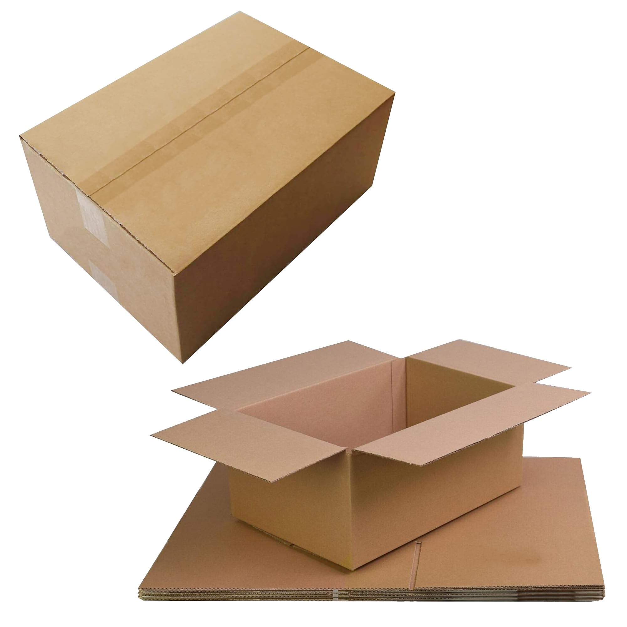 10 x Small Parcel Sized 350x250x160mm RM Maximum Deep Postal Packing Mailing Cardboard Boxes