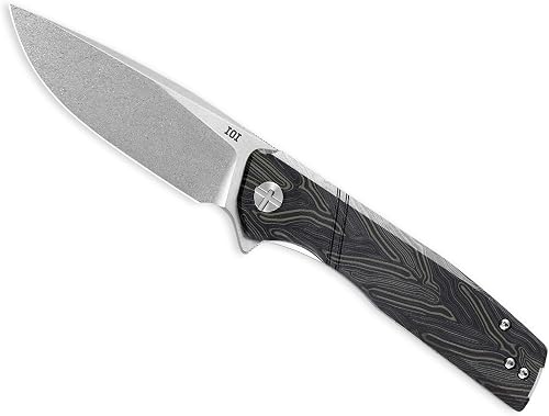 IOI Task Force I51884 Pocket Knife 14C28N Liner Lock Folding Blade